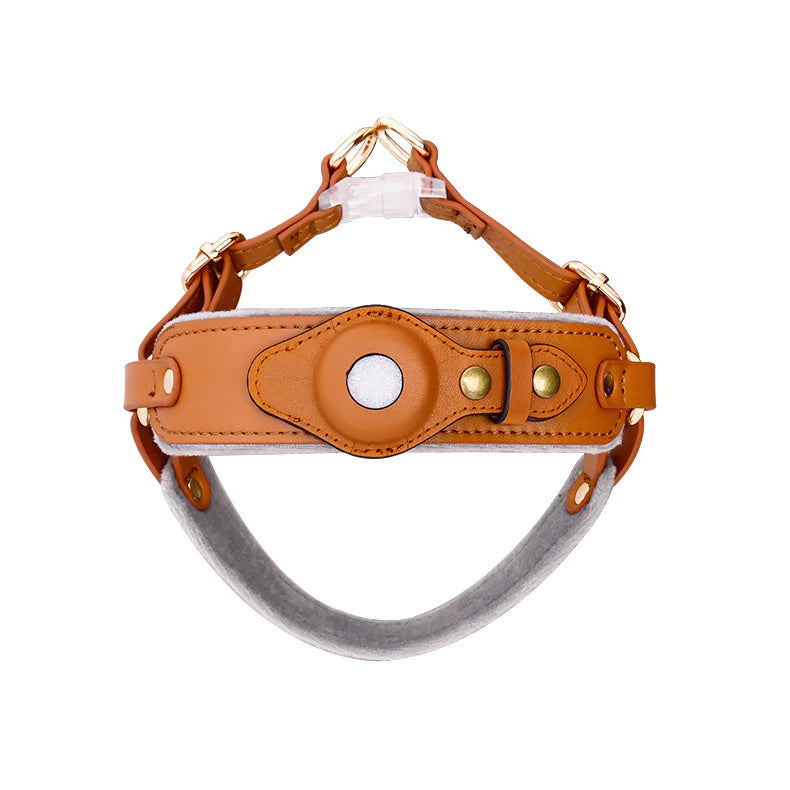 Bee's Premium Leather Airtag Harness