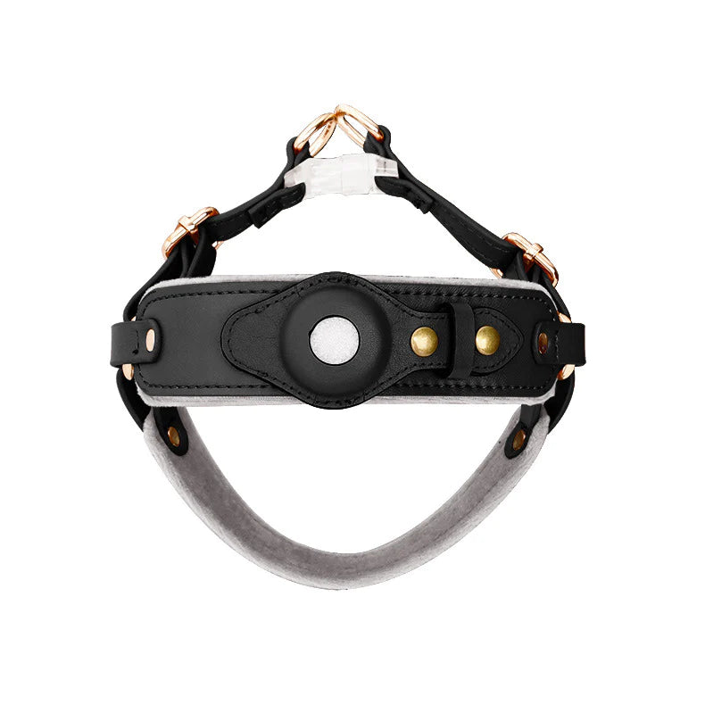 Bee's Premium Leather Airtag Harness