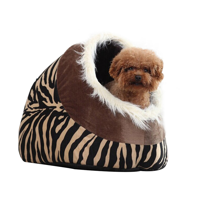 Leopard Kennel Cat Litter Cat House Dog House Dog Bed Cat Bed Pet Bed Supplies